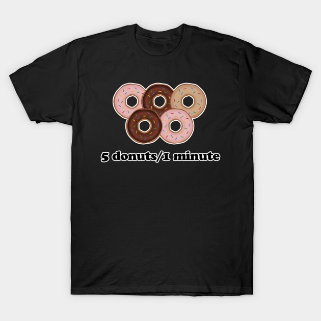 Donuts T-Shirt by valentinahramov